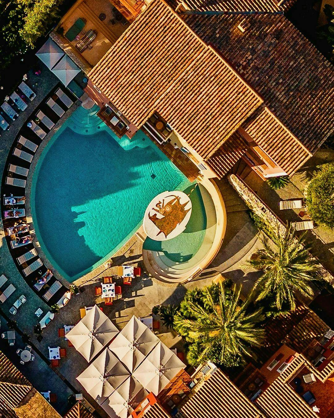 pool water swimming pool outdoors aerial view architecture building